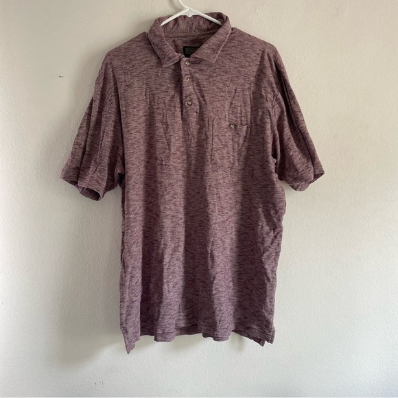 Pendleton short sleeve collared cotton polo quarter button collared shirt - Picture 1 of 8